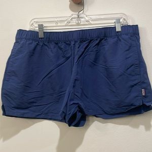Patagonia Barely Baggies Shorts size XL Navy Blue